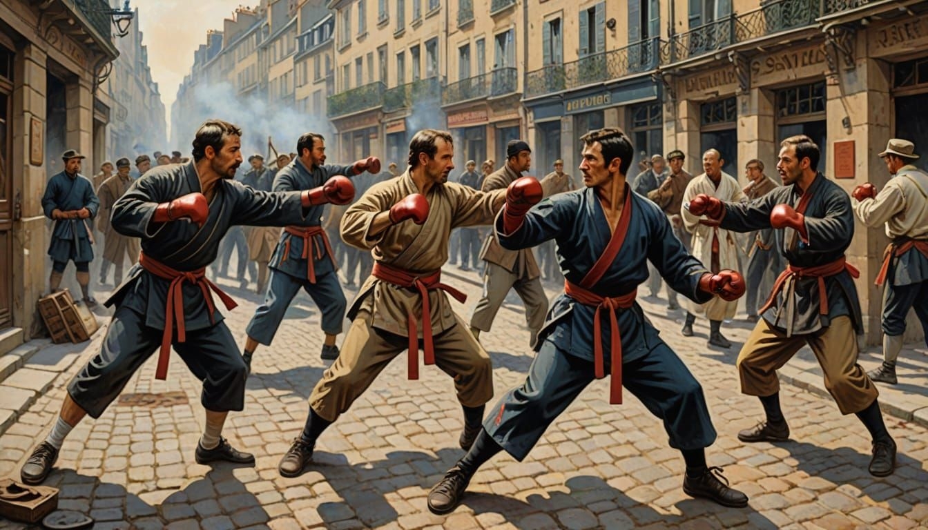 Comment le savate a été inventé : histoire et origines de cet art martial français