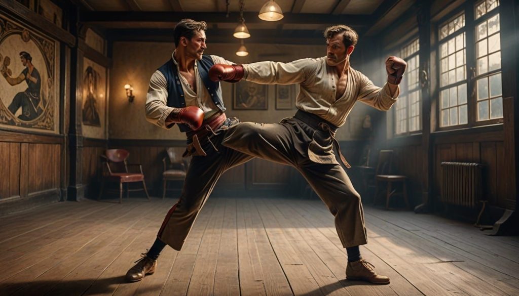 Doù vient la savate : origines et histoire du sport français