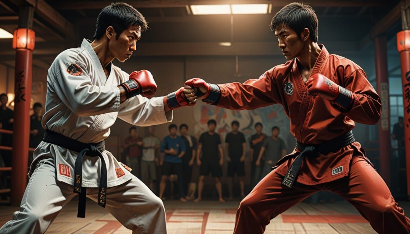 Kickboxing ou karate : quel art martial choisir pour se défendre ?