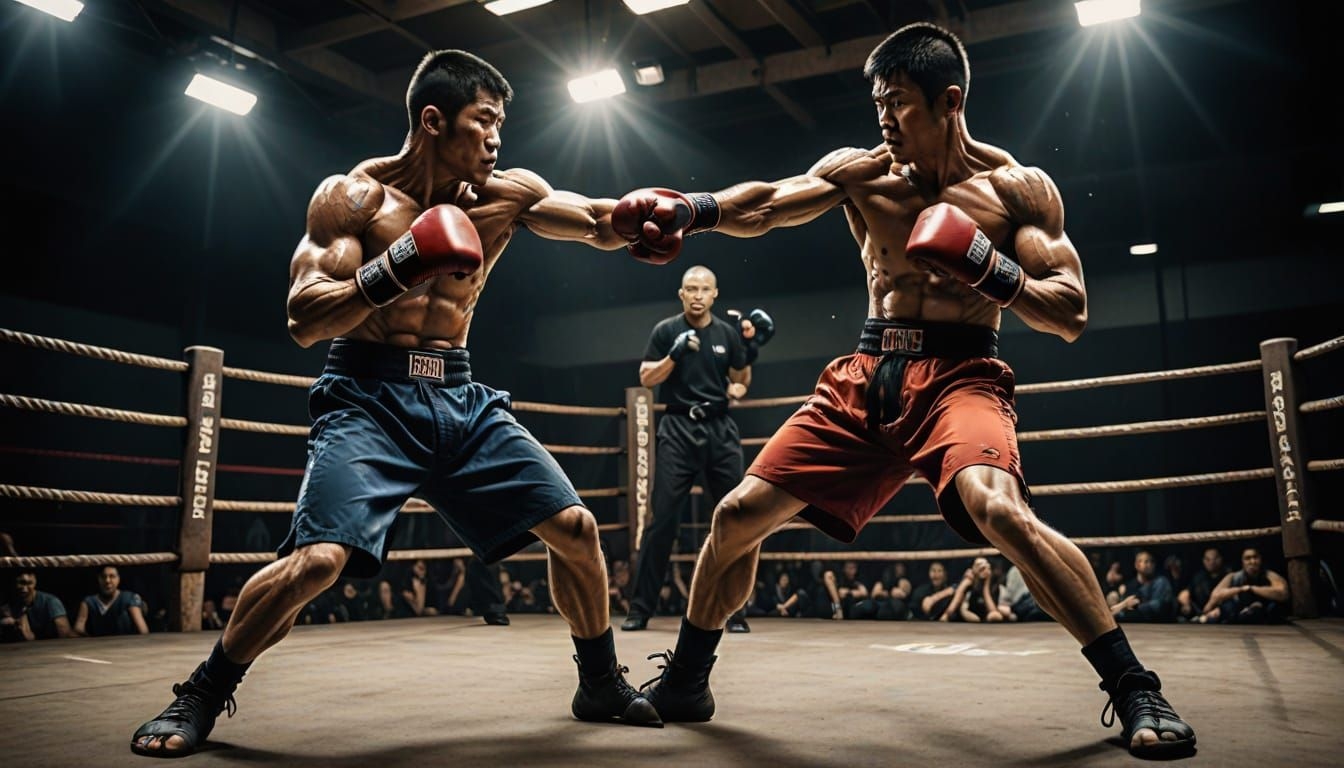 Peut-on donner des coups de genou en kickboxing ? Guide complet