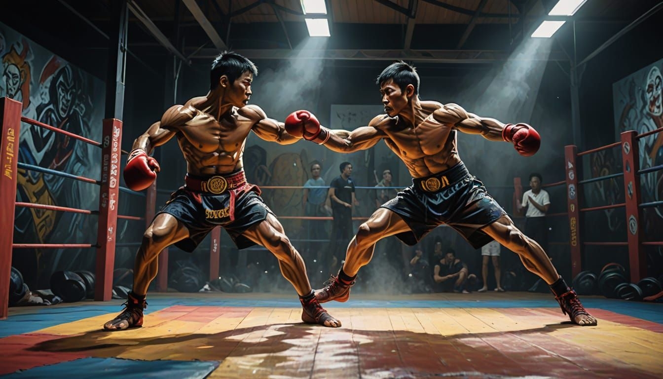 Peut-on frapper en muay thaï ? Techniques et règles expliquées