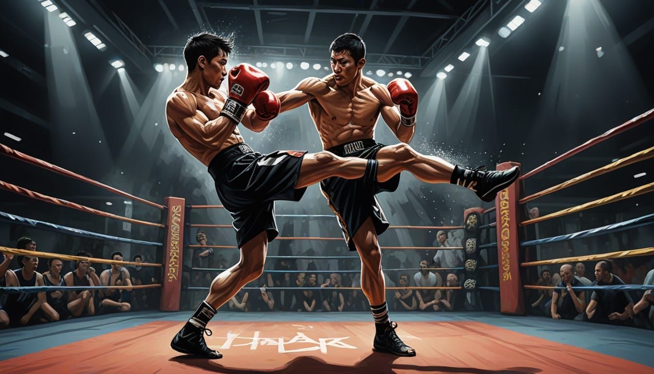 Peut-on utiliser les genoux en kickboxing ? Guide complet