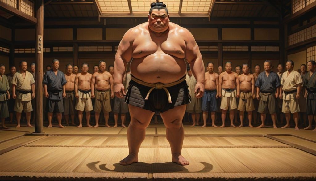 Que portent les sumos : tenue traditionnelle et équipements expliqués