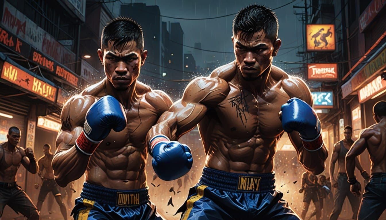 Quel style de Muay Thai pratique Jonathan Haggerty ?