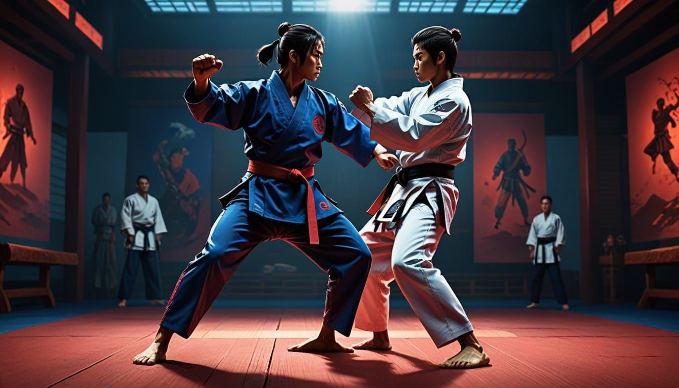 Quelle est la différence entre le karaté et le taekwondo ?