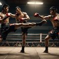 Quels types de coups de pied existe-t-il en kickboxing ?