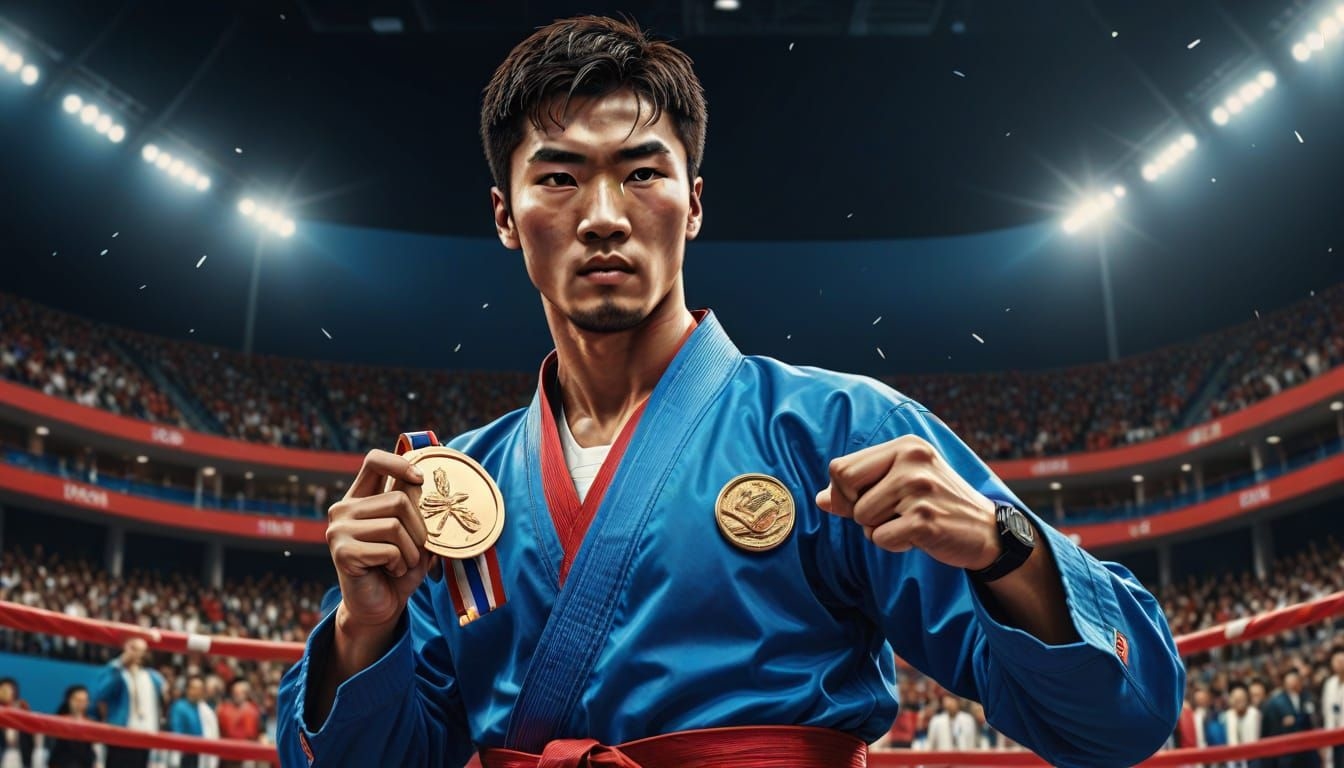 Qui est le champion de taekwondo en 2024 ?