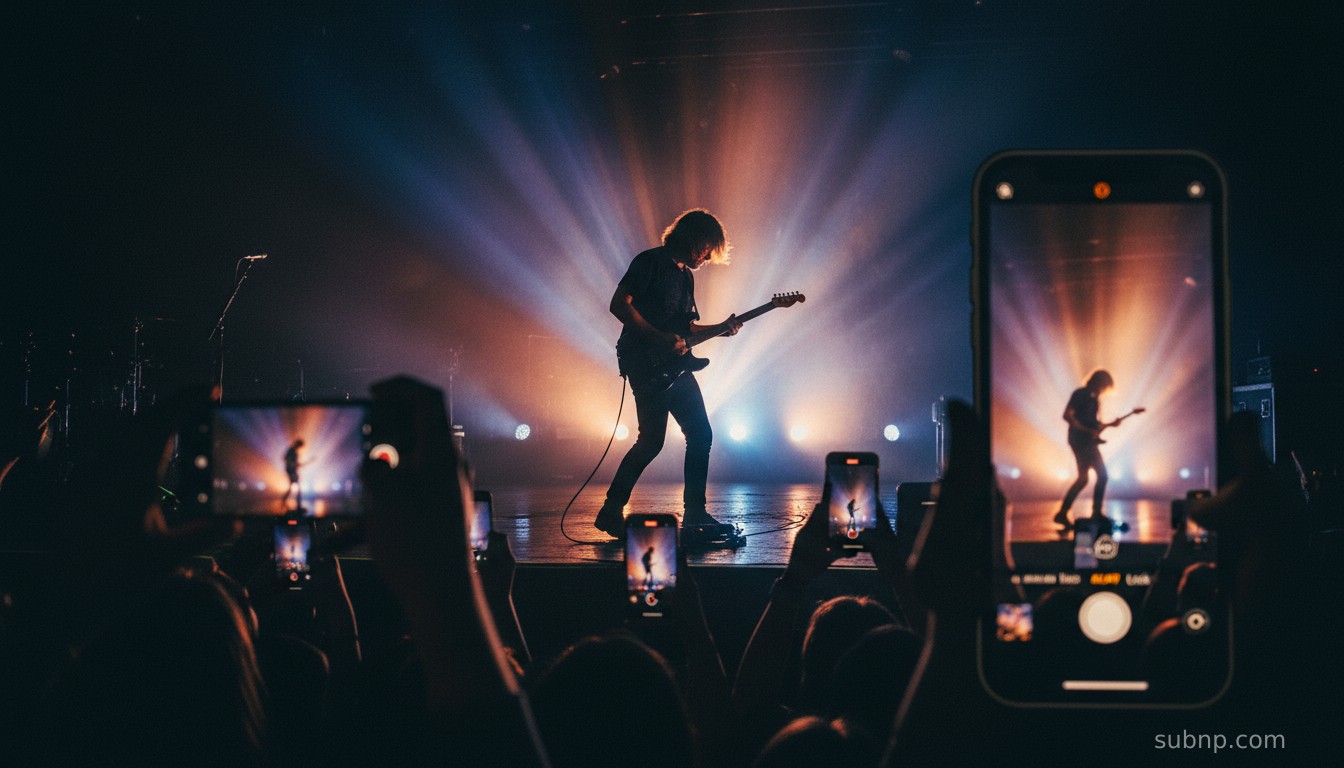 Quels réglages iPhone pour des photos de concert parfaites ?